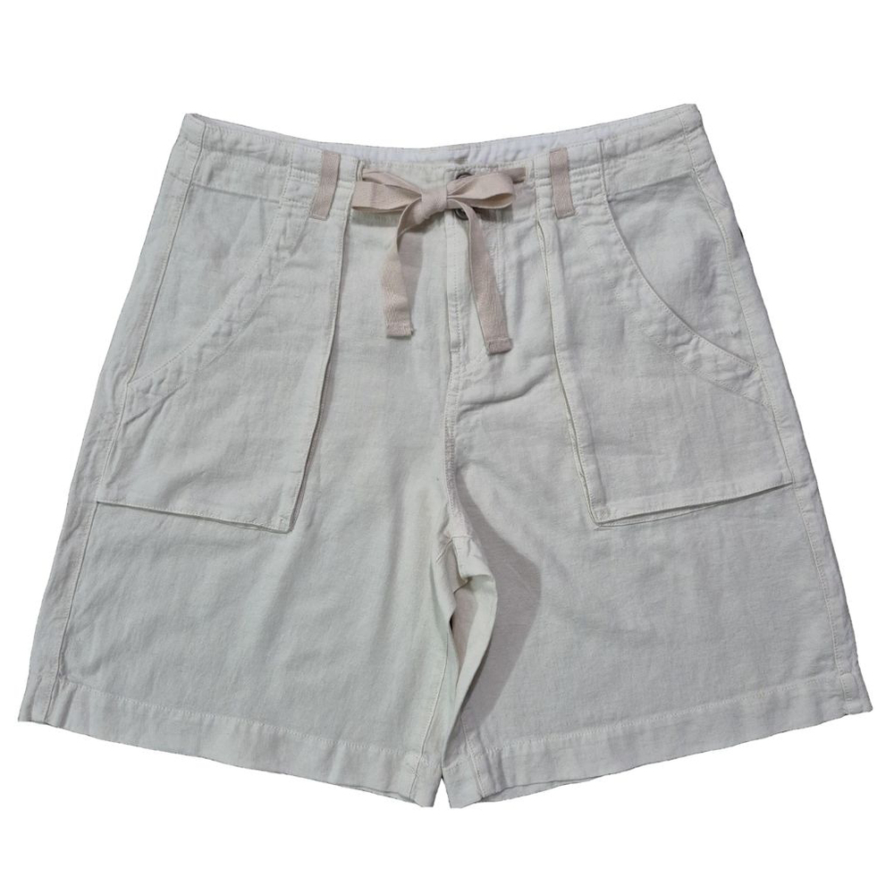 Pilcro Shorts Size 8 Beige Linen Blend